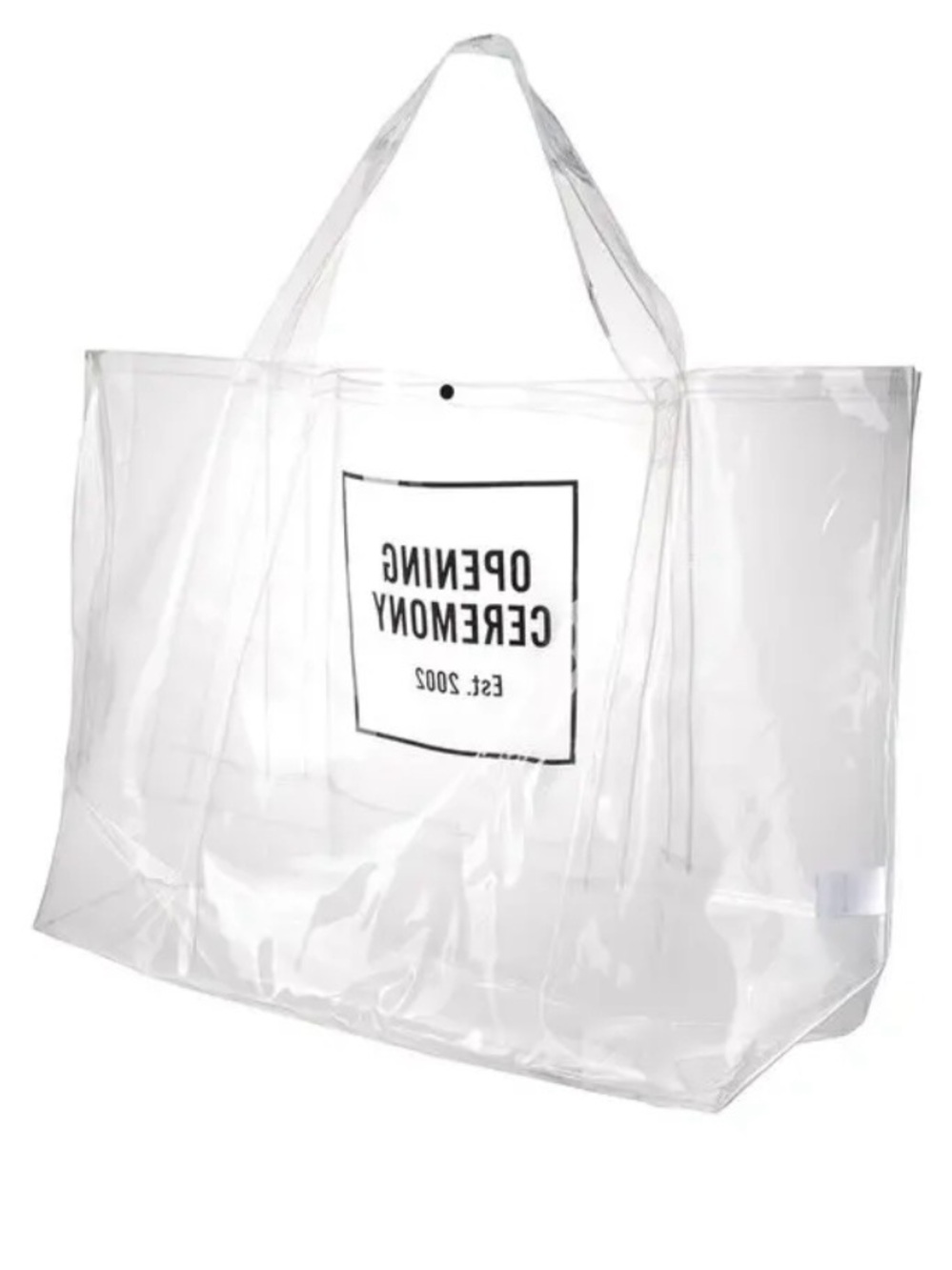 Giant Opening Ceremony Transparent Box Logo Tote - Picture 2 of 5